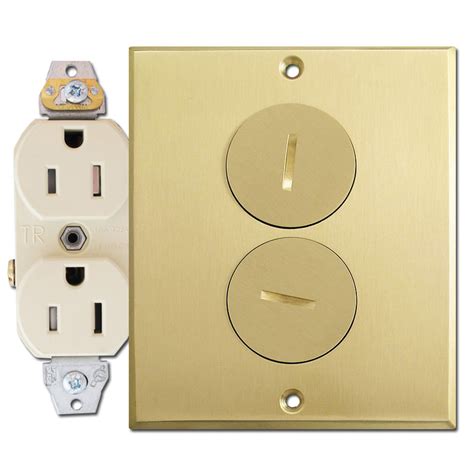 electrical box half cover plates|4x4 single outlet cover plate.